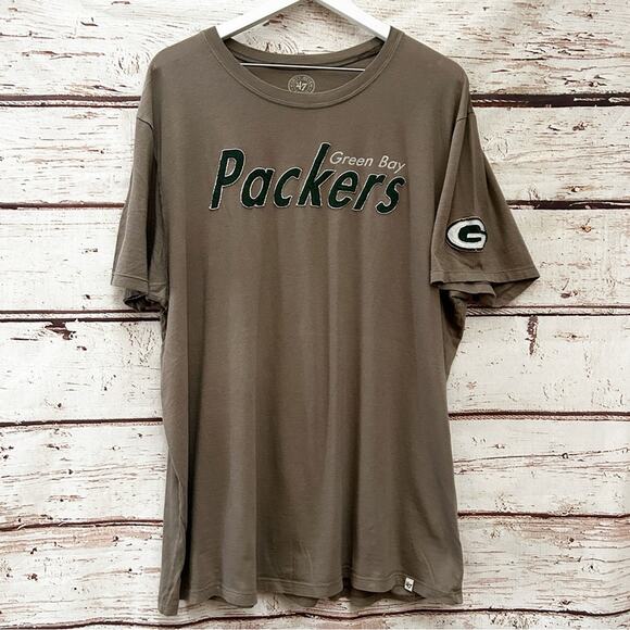 47 Brand Green Bay Packers Shirt Sz XXL 2X - Picture 1 of 6